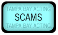 Scams section, scam definition database, Tampa public records search, and scam fighting tools for Tampa Bay Acting